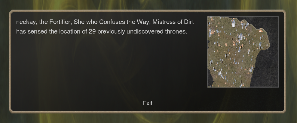 neekay, the fortifier, she who confuses the way, mistress of dirt.