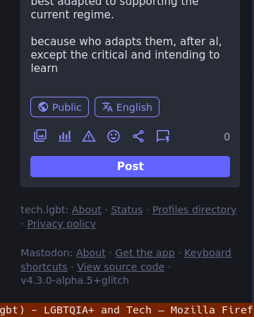 yeah, that's right, in places that are best adapted to supporting the current regime.  because who adapts them, after al, except the critical and intending to learn